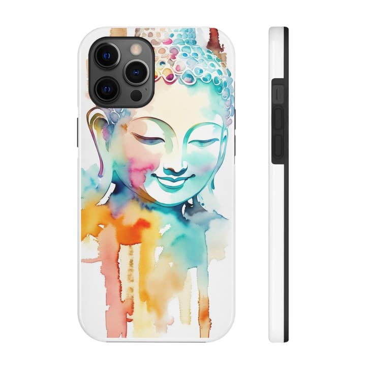 Art Essential - Wholesale Telefoonhoesje - Dames - Buddha Jay watercolor stoere telefoonhoesjes van Art Essential10
