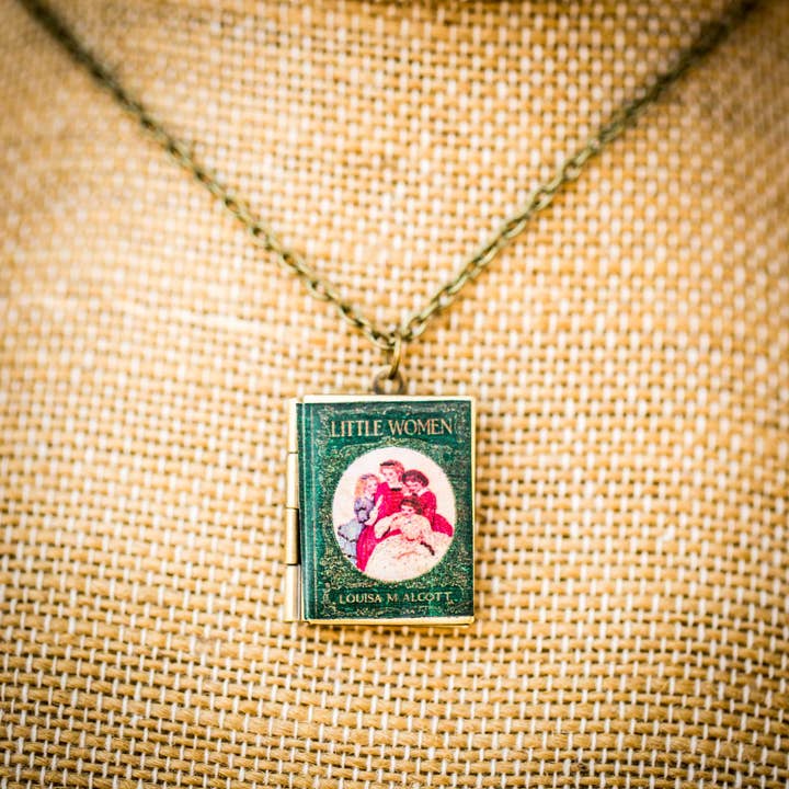 Adorned by Aisha - Wholesale Locket Necklace - Book Locket Necklace13