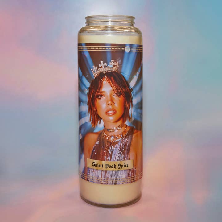 Victoria Beckham candle for wholesale by Icon Maniacs