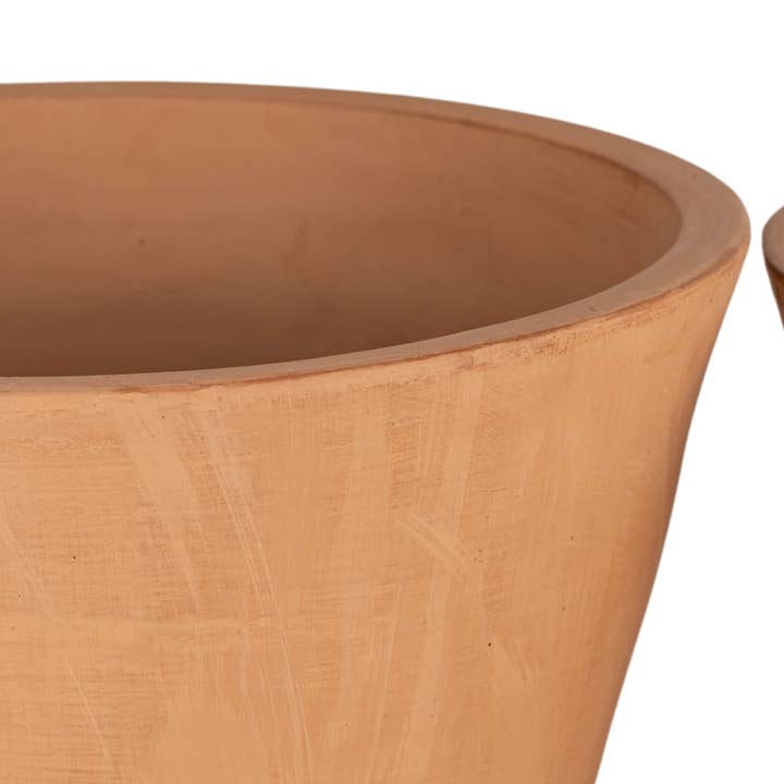 Foreside Home & Garden - Wholesale Plant Pot - SALE - Monet Set 2 Large Terracotta Garden Planter Pots