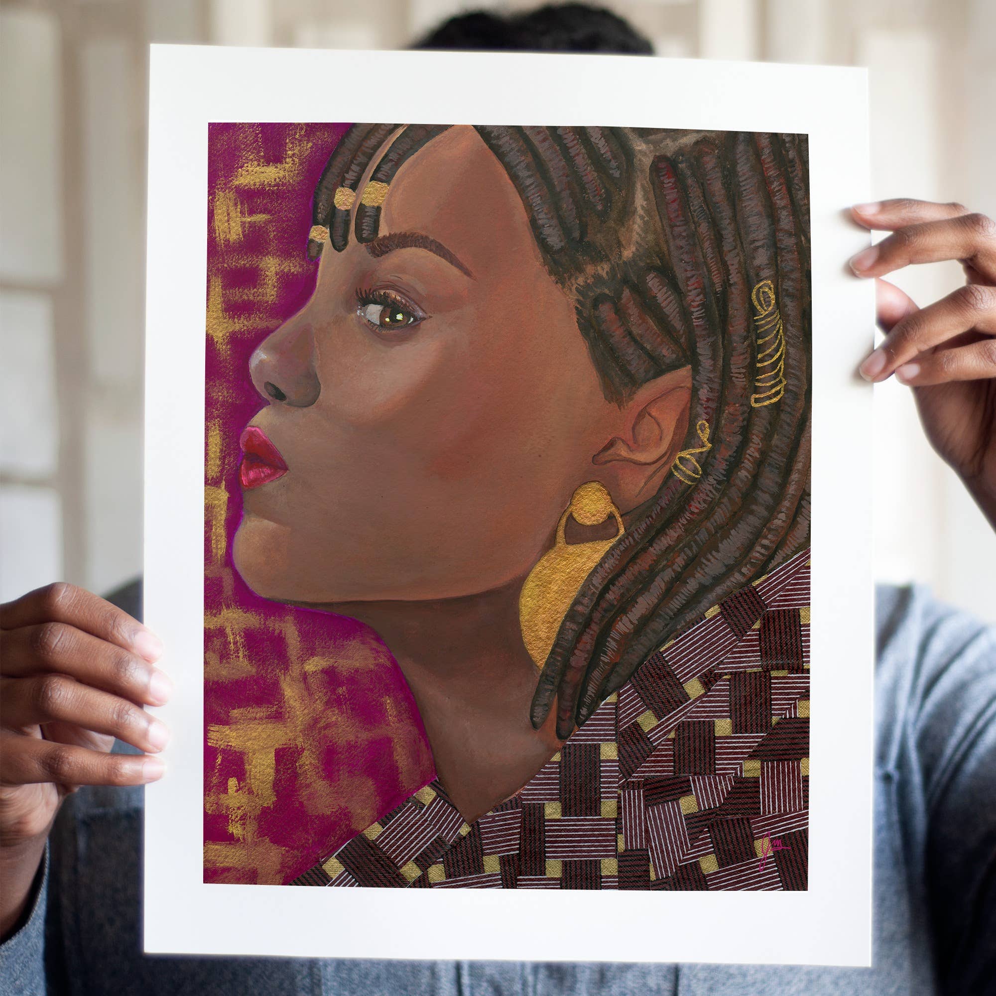 The Monarq - Wholesale Art Print - Open Edition: Portrait 70