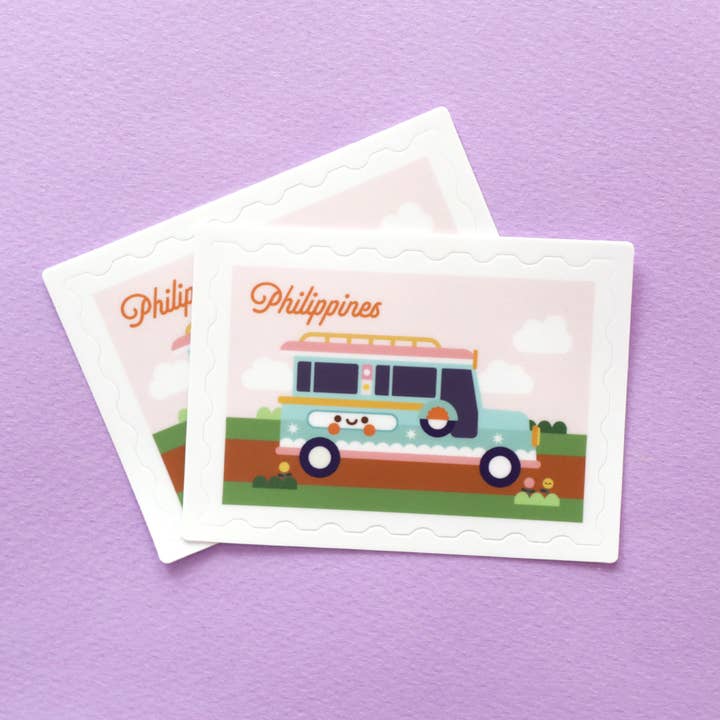 Yay! It's Vica – Adesivo por atacado – Autocolante de Selo de Jeepney das Filipinas3