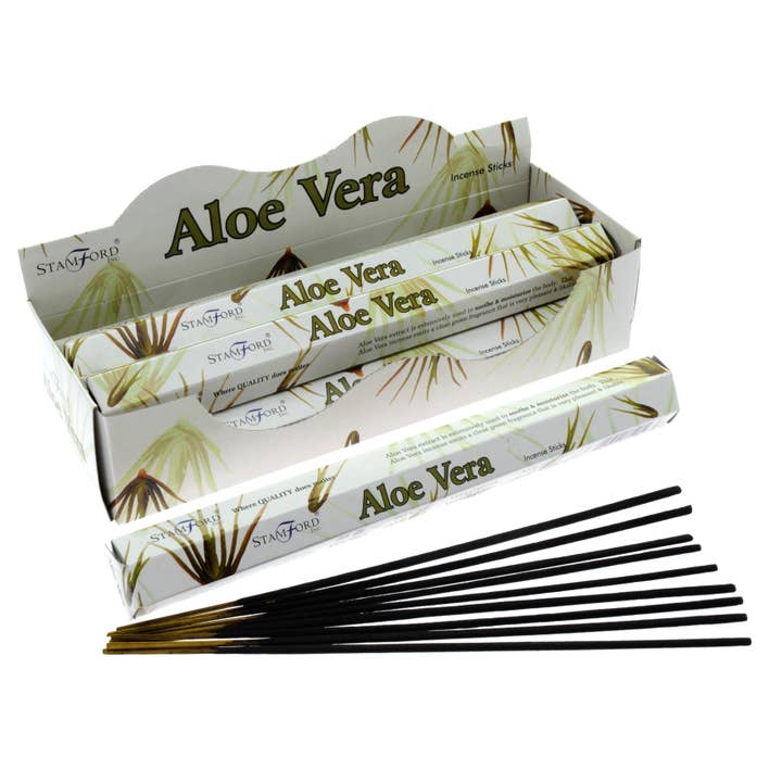 AW Artisan - Wholesale Incense - 6x Stamford Premium Incense - Aloe Vera1