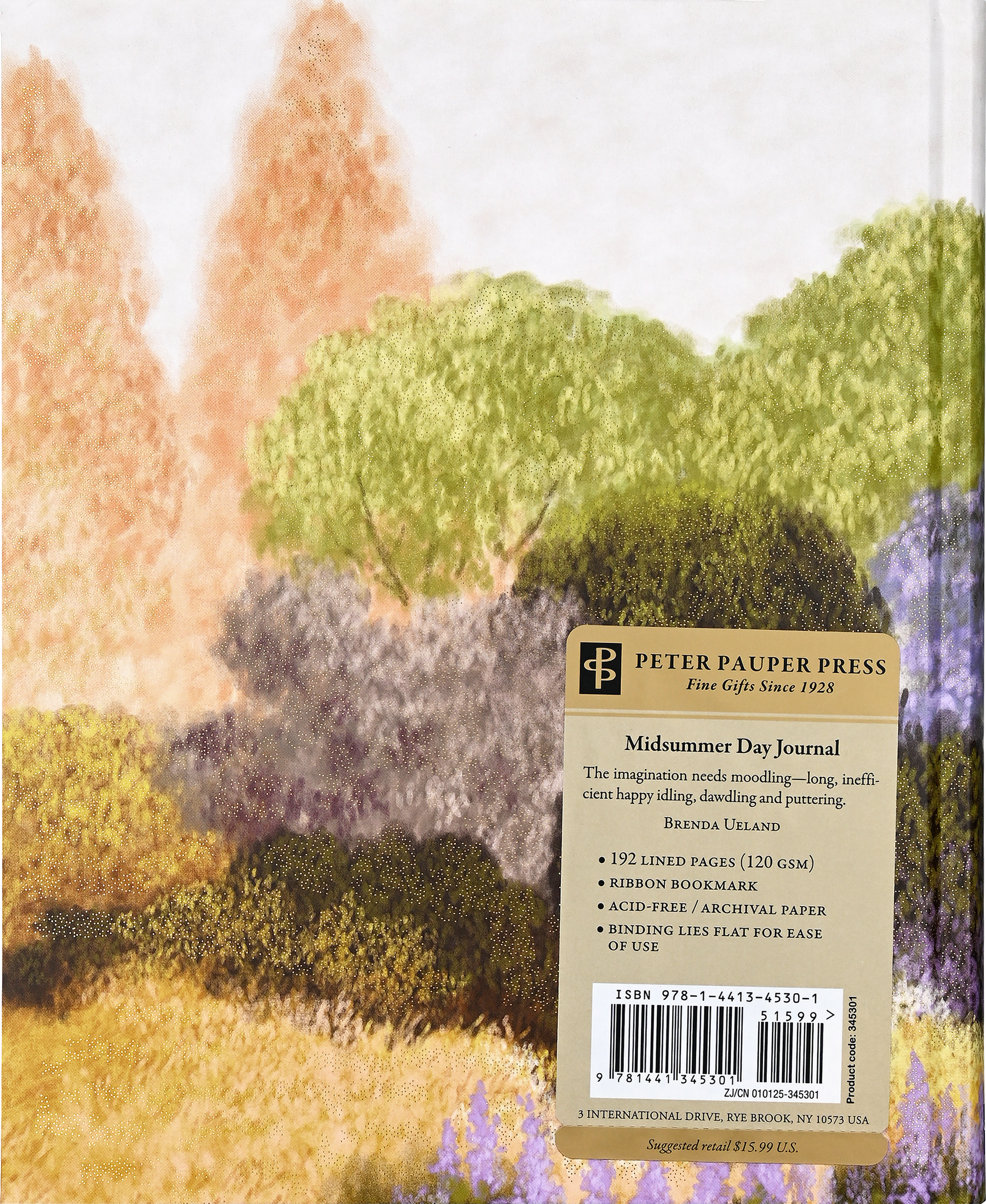 Peter Pauper Press - Wholesale Journal/Diary - Midsummer Day Journal2