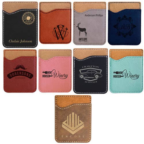 Leatherette Phone Wallet (No ring) for wholesale by Happy Gift Express