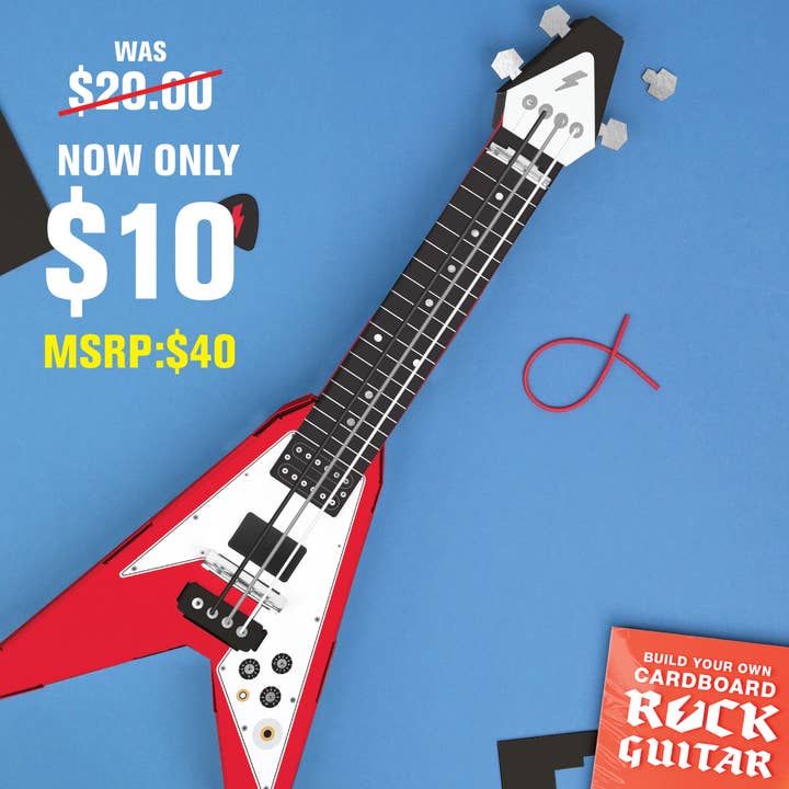 Build Your Own Guitar for wholesale by SUCK UK Ltd - USA