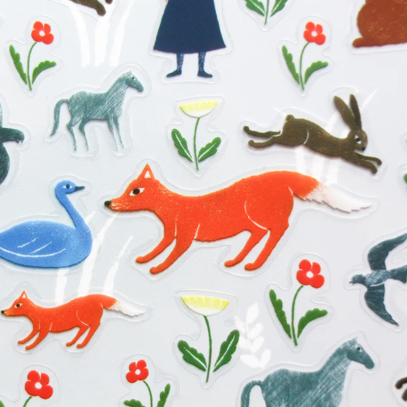 「FUNJI」In Japan - Wholesale Sticker - Nishi Shuku Japanese Sticker Sheets – Garden & SCENE Designs3