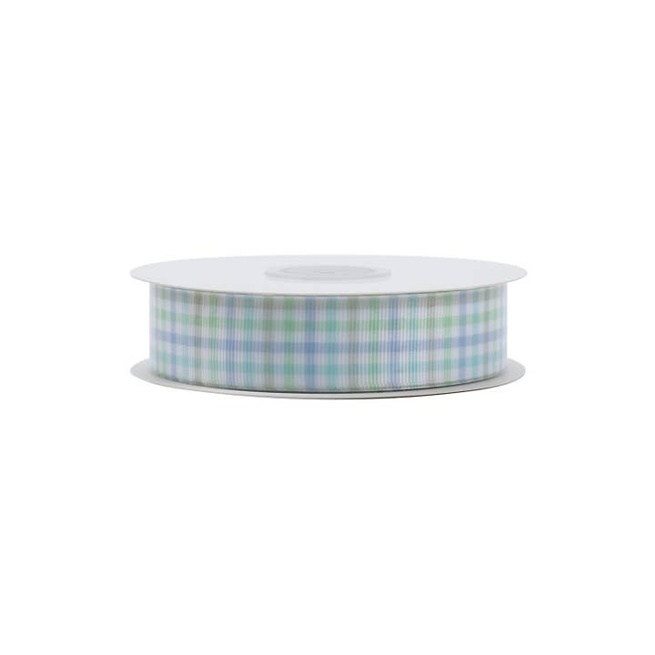 LA Ribbons Wholesale - Wholesale Ribbon - Gift Wrapping - BOY PLAID GROSGRAIN RIBBON