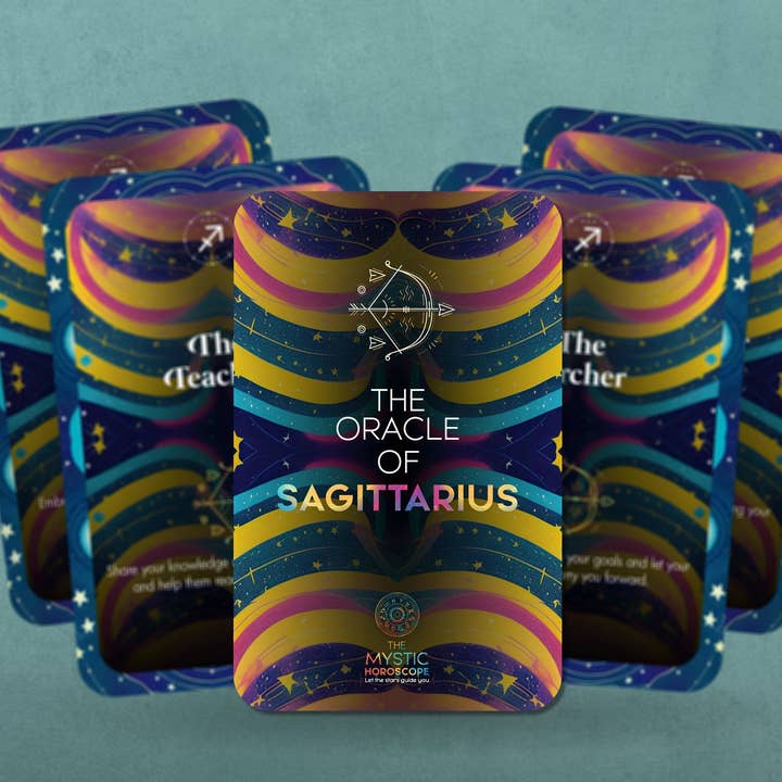 The Oracle of Sagittarius - The Mystic Horoscope for wholesale by Ibiza Tarot USA