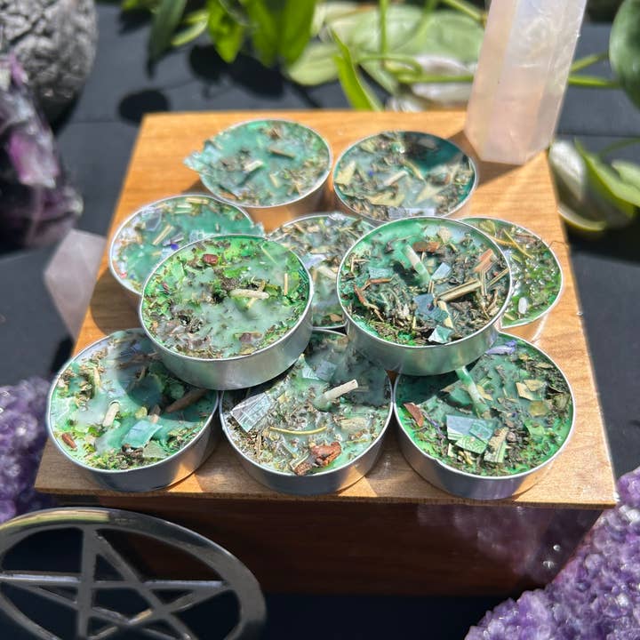You Are Uniquely Magic - Wholesale Tea Light Candles - Prosperity And Wealth Tealight Spell Candles