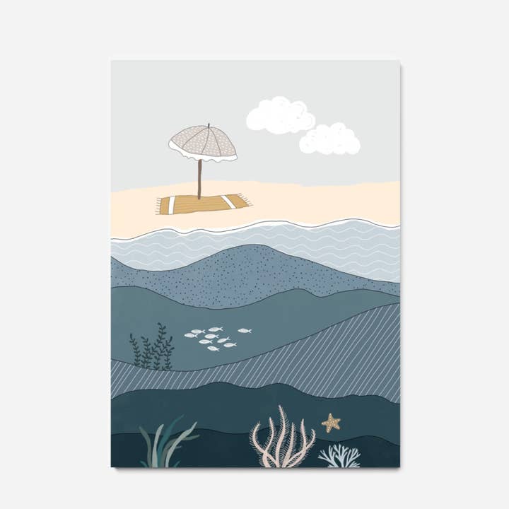 Landscape Ocean Print for wholesale by In the Daylight