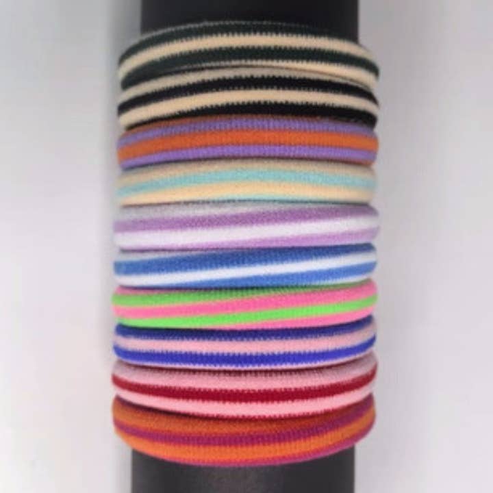 HERR&FRAUHEMPEL - Wholesale Hair Tie - Hair ties - Lulu | pink-blue