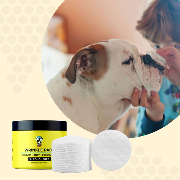 Two Pets and a Half - Wholesale Pet Grooming Aid - Dog - Wrinkle Wipes For Bulldogs1