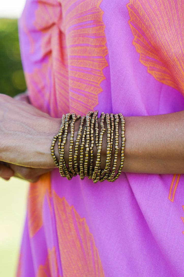 Bali Queen - Wholesale Beaded Bracelet - Solid Big Buck Bracelet29