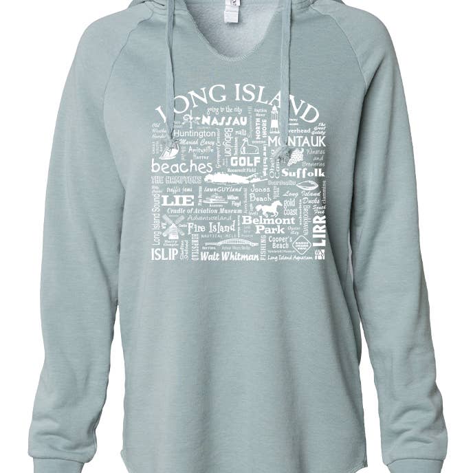 Elements of Home Custom Ladies Sweat Long Island Destination for wholesale by The Buffalo Works