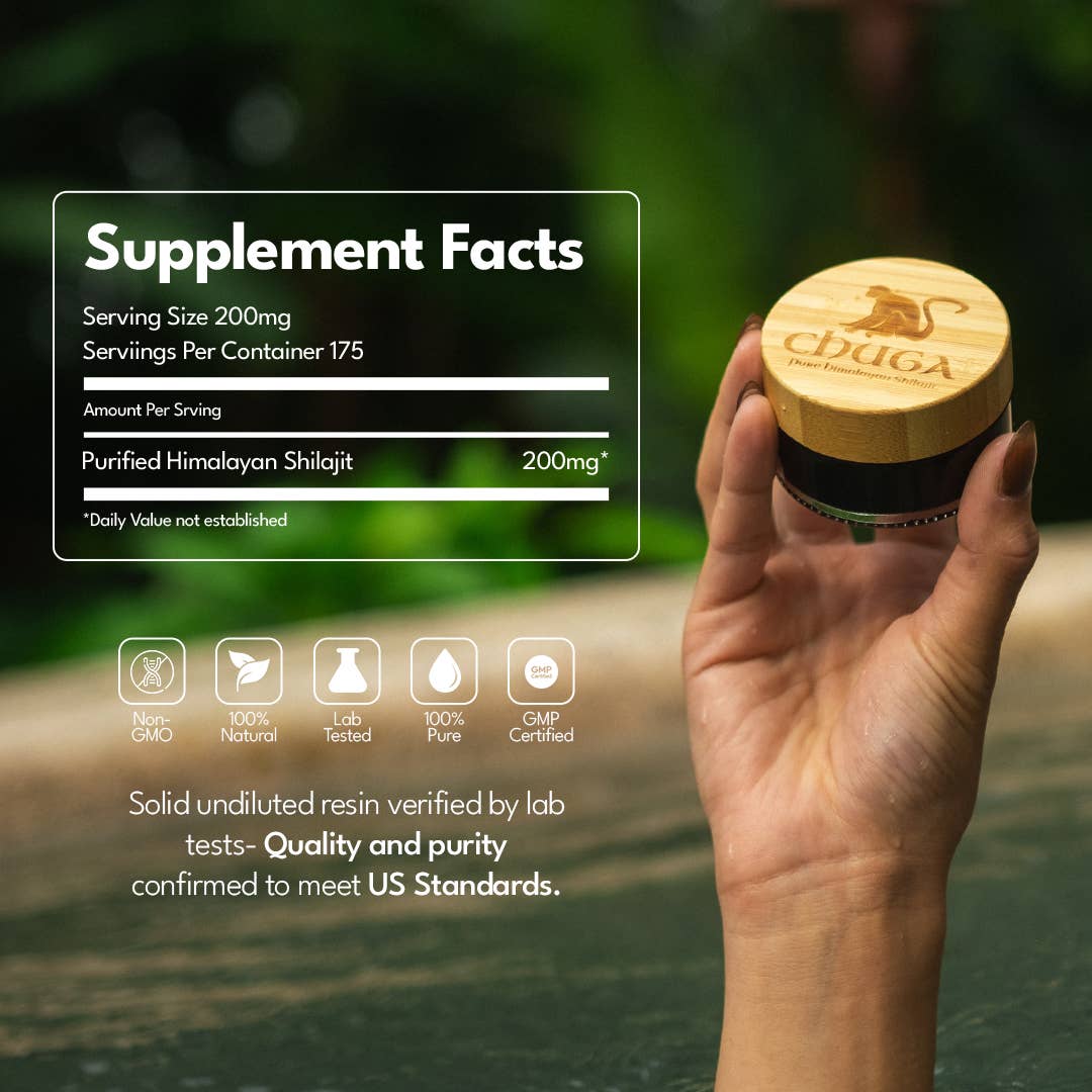Chuga Shilajit - Wholesale Oral Supplement/Vitamin - Pure Himalayan Shilajit3
