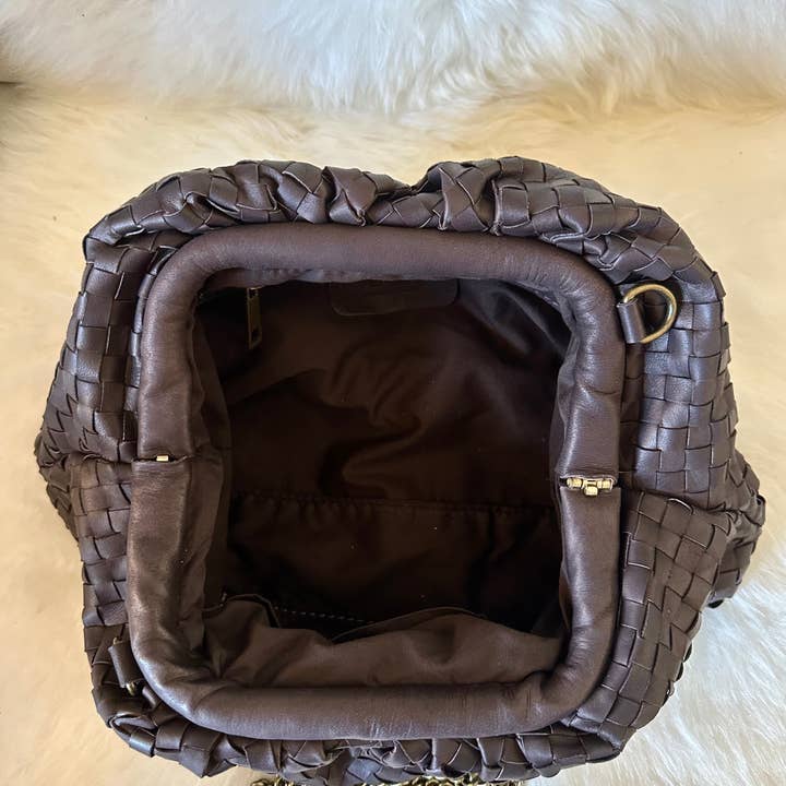 Zhade - Wholesale Clutch Bag - Women's - POUCH NAPPA weave -large6