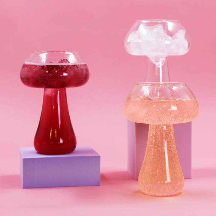 Mushroom Cocktail Glass for wholesale by NPW