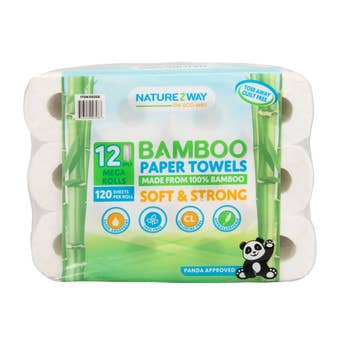 4 PACK) Bamboo Soft Mega Box Facial Tissue - 2-Ply - 120 Sheet Per
