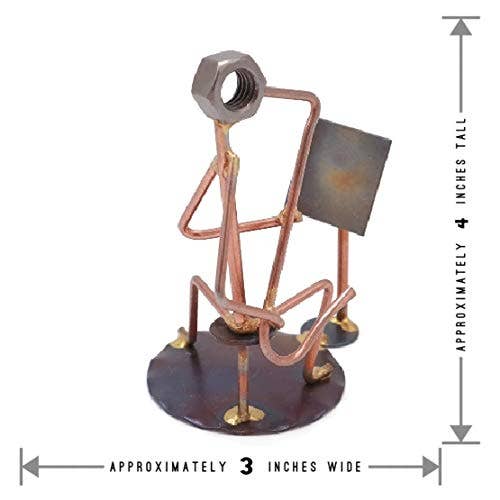 Rock Creek Metal Craft - Vente Décorations de table - Saxophone avec pupitre5