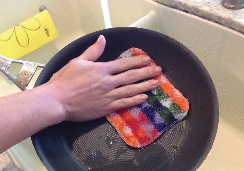 Skoy Enterprises, LLC - Wholesale Cleaning Sponge - Skoy Scrub - Color Assorted Design - 1 piece1