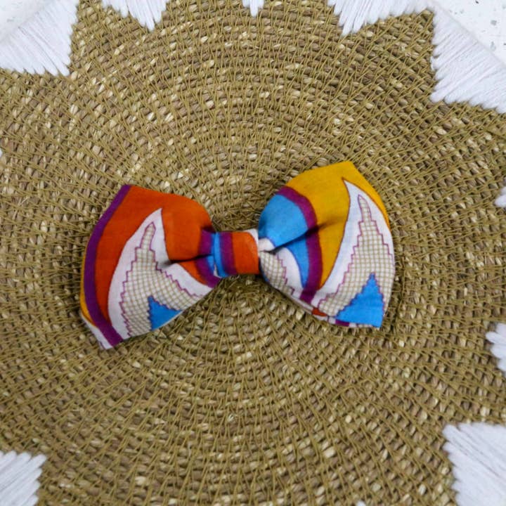 Asha Project - Wholesale Pet Bow Tie - Dog - Saree Pet Bowtie | Small