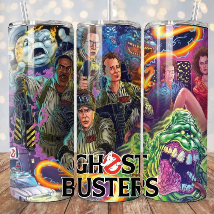 I Ain't Afraid of no Ghosts 20oz Tumbler for wholesale by Knotted Gypsy Designs