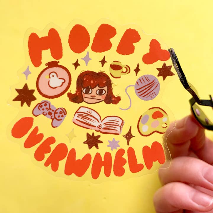 Adesivo transparente Hobby Oprimerm por atacado de Sophie Heywood