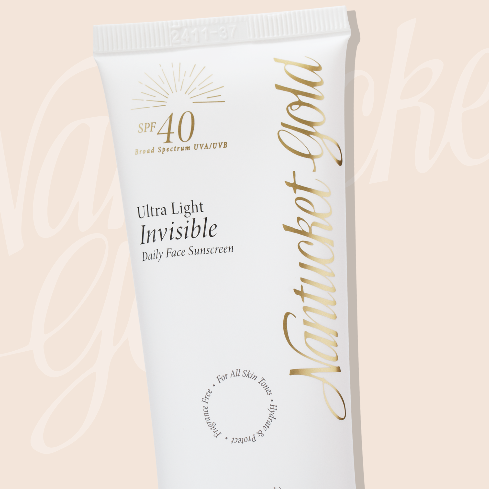 Nantucket Gold - Wholesale SPF Moisturizer - Nantucket Gold Invisible Daily Face Moisturizer with SPF 4011