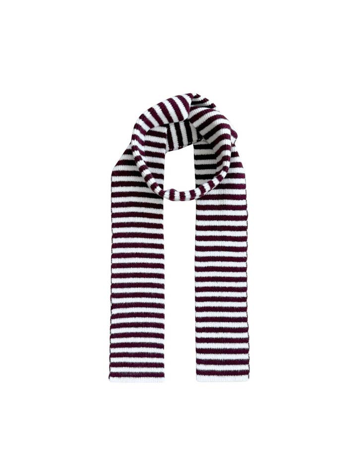 STRIPED KNIT SCARF for wholesale by Après June