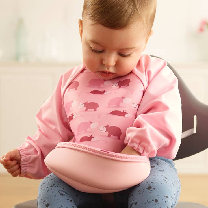 Bibetta - Venta al por mayor Babero - Bebés - UltraBib™ - Babero de Neopreno Impermeable para el Destete con Mangas