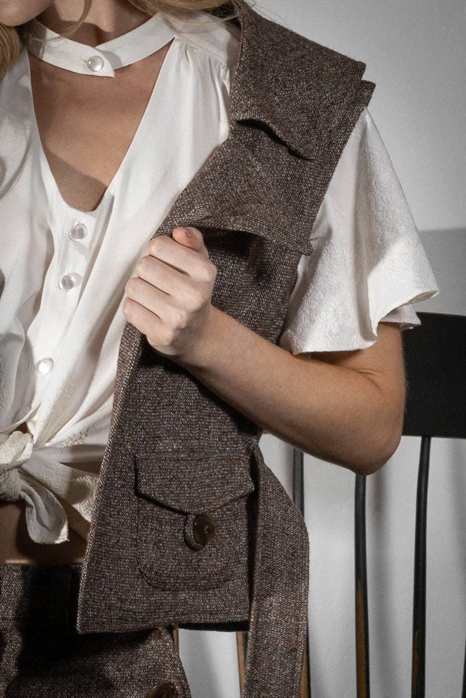 Rachel Walters Collection – wholesale Outerwear Vest - Women’s – Maddox Vest3