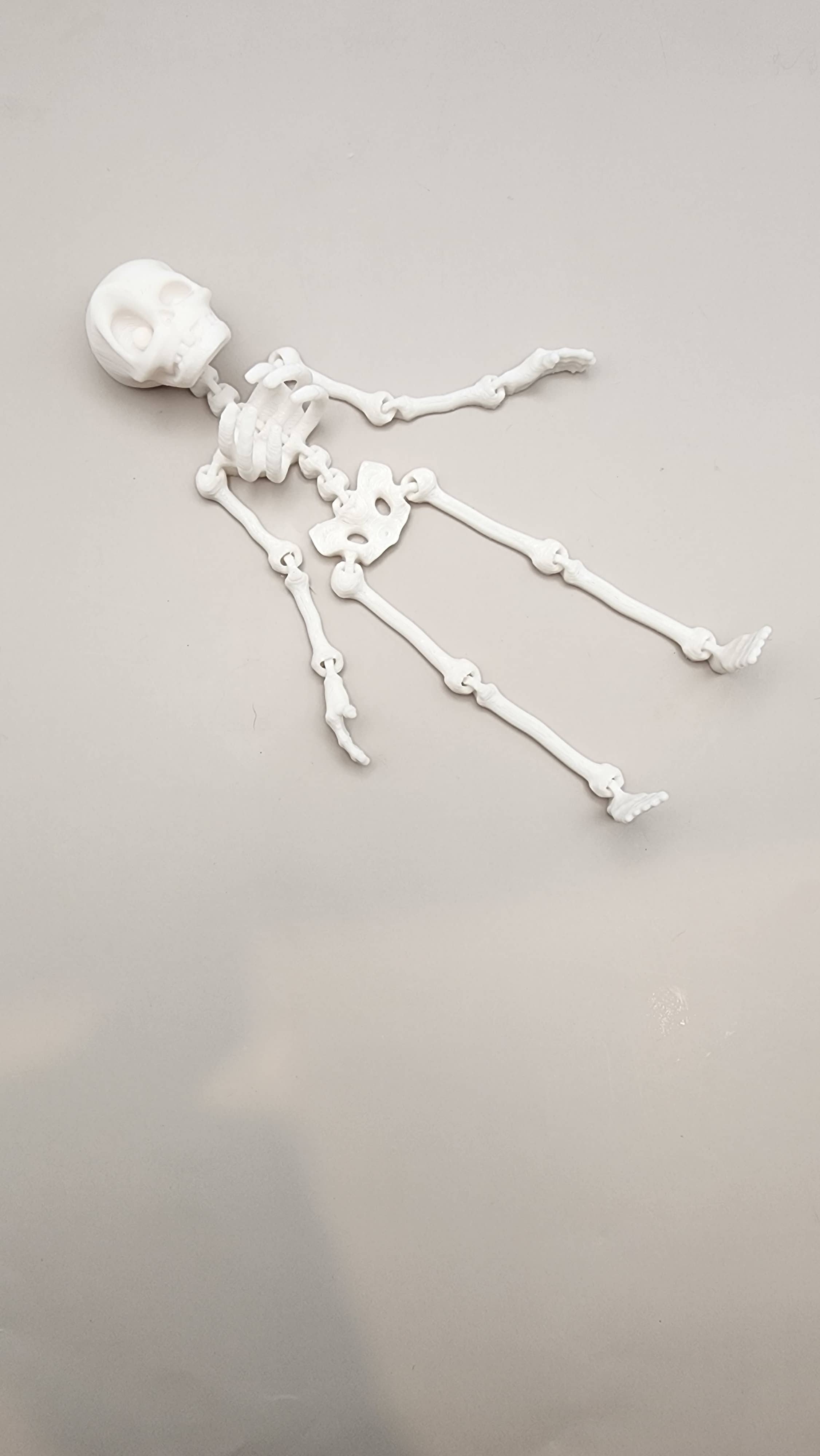 Crafty Wood Studios - Wholesale Decorative Figurine - Mini Skeleton, Moveable Skeleton, Posable Skeleton1