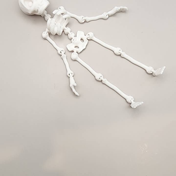 Crafty Wood Studios - Wholesale Decorative Figurine - Mini Skeleton, Moveable Skeleton, Posable Skeleton1