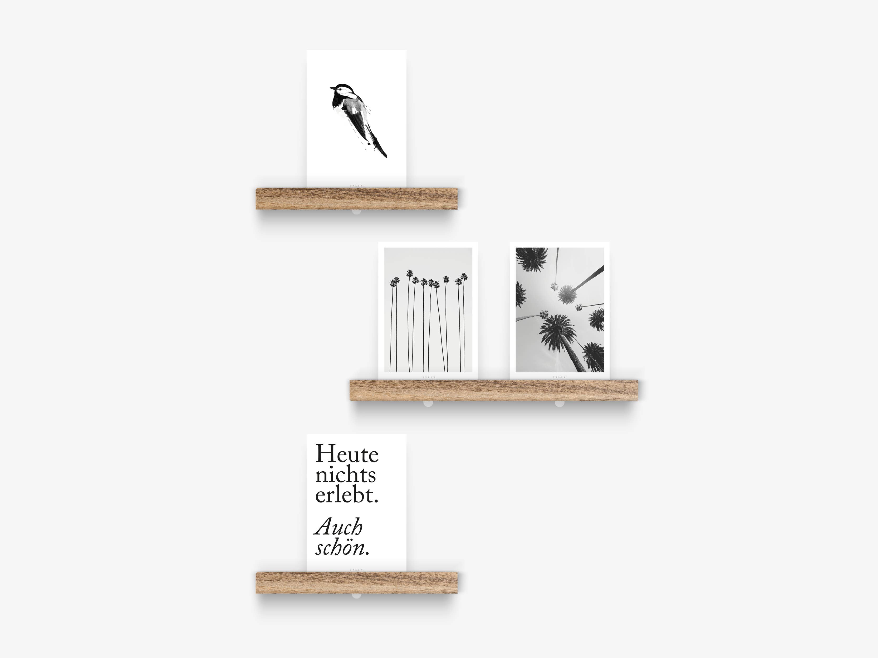 typealive - Vendita all'ingrosso Mensole portafoto - Fascia porta cartoline in rovere (diversi formati)6