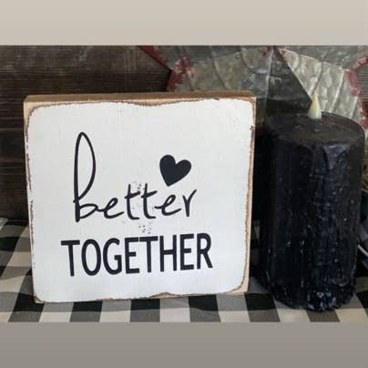 BETER SAMEN Gemaakt in de VS voor wholesale door DUDLEY'S COTTAGE & GIFTS 2