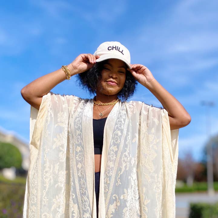 Favorite Word Cotton Ball Cap for wholesale by Ellison+Young