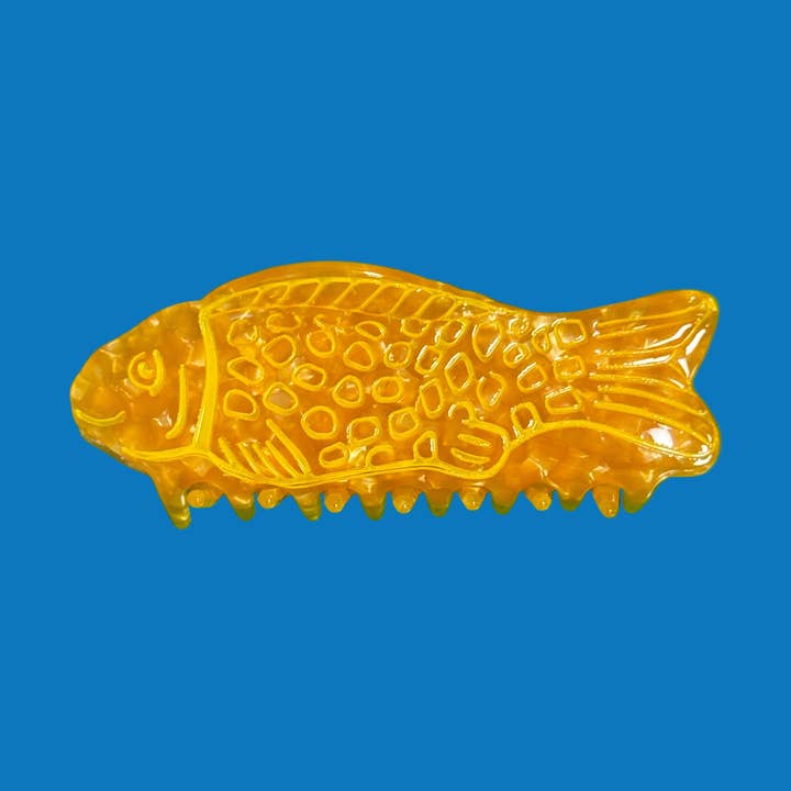 Sweetish Fish Hair Claw Lemon for wholesale by MackBecks