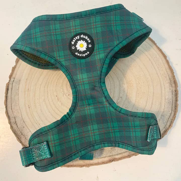 Highland Pine Adjustable Dog Harness for wholesale by Daisy Dukes Designs