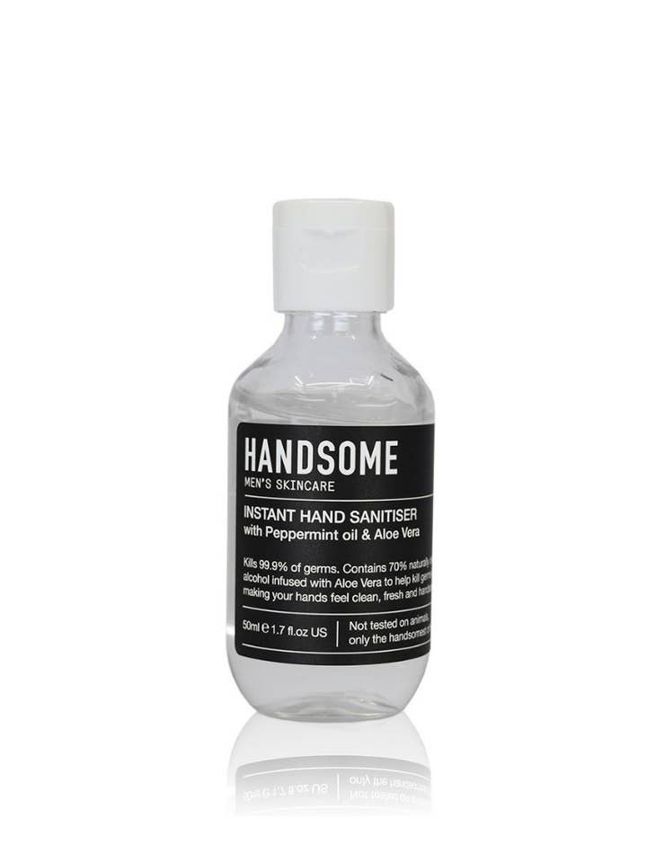 INSTANT HANDDESINFECTEREND MIDDEL 50 ml voor wholesale door Handsome Men's Skincare