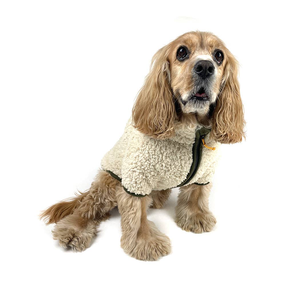 Milltown Brand - Wholesale Pet Coat - Dog - Sherpa Fleece Dog Coat1
