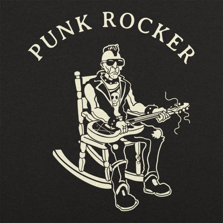 6DS - Venta al por mayor Camiseta serigrafiada - Hombre - Camiseta Punk Rocker para hombre6
