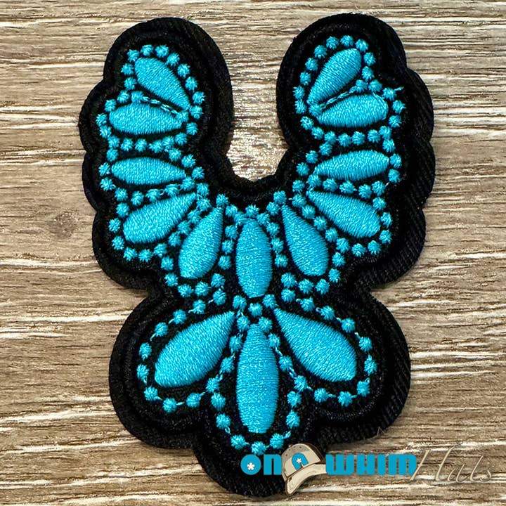 Western Embroidered Patch for wholesale by On a Whim Hats