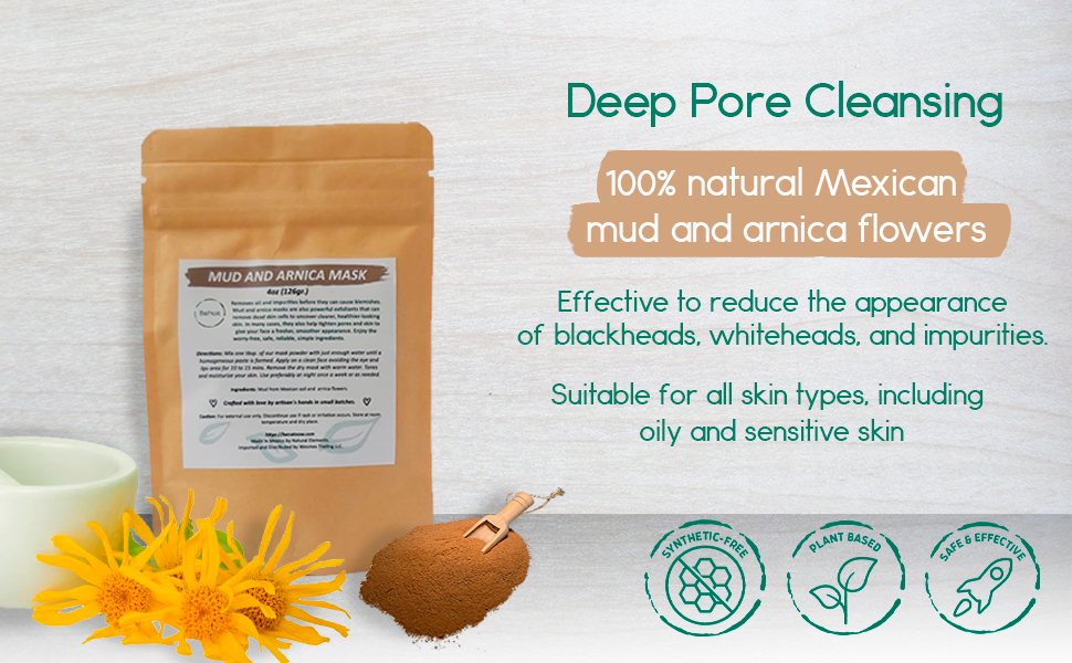 VIAI Beauty - Wholesale Skincare Face Mask - Mud and Arnica Mask4