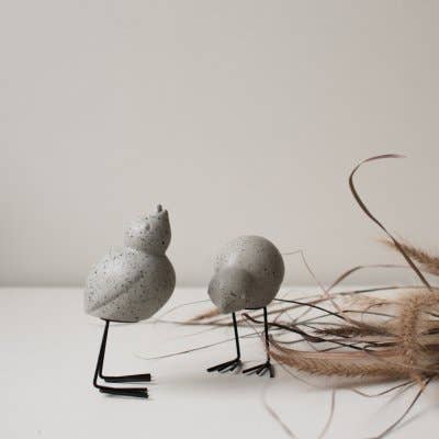 DBKD - Wholesale Decorative Figurine - SWEDISH BIRD (2-set) - mole dot