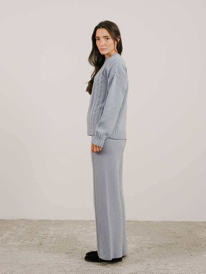 Lèmme - Wholesale Pants - Women's - Cashmere Mix Solid Trousers95