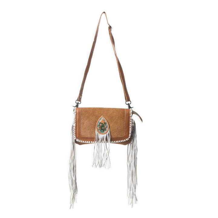 MYRA - EU - Wholesale Crossbody Bag - Women's - Zilveren Eenhoorn Leren & Hairon Tas3