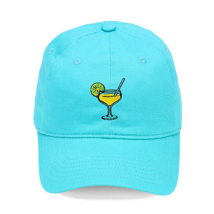 Margarita Embroidered Cap for wholesale by Viv&Lou