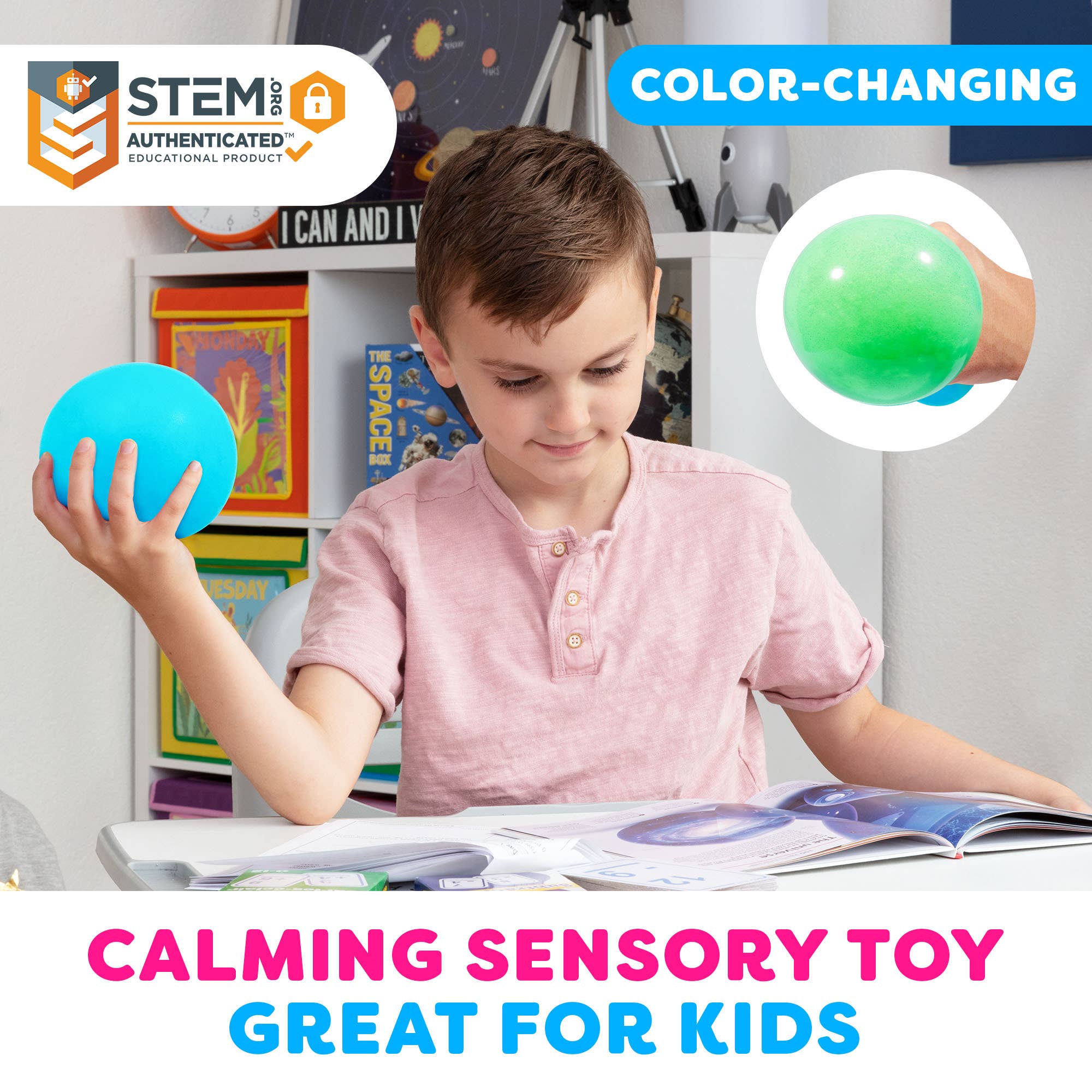 USA Toyz - Wholesale Stress Relief Ball/Dough - Squishy Color Changing Sensory Stress Balls5