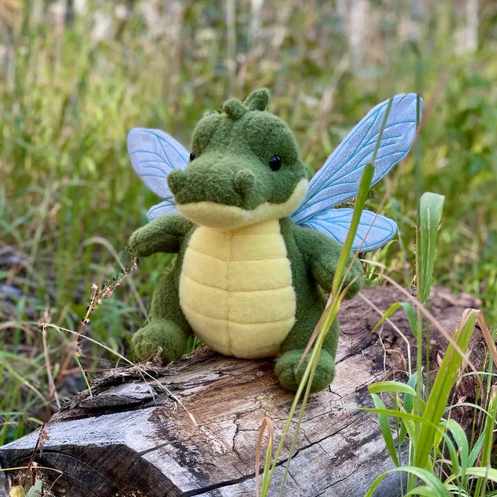 Wezenkin Alligator Vlieg Fantasie Knuffel 11" voor wholesale door Puppet Pals